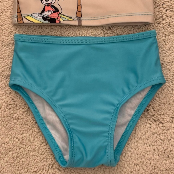 2T Disney Baby Minnie Mouse Beach Swim Suit Set - Picture 3 of 7